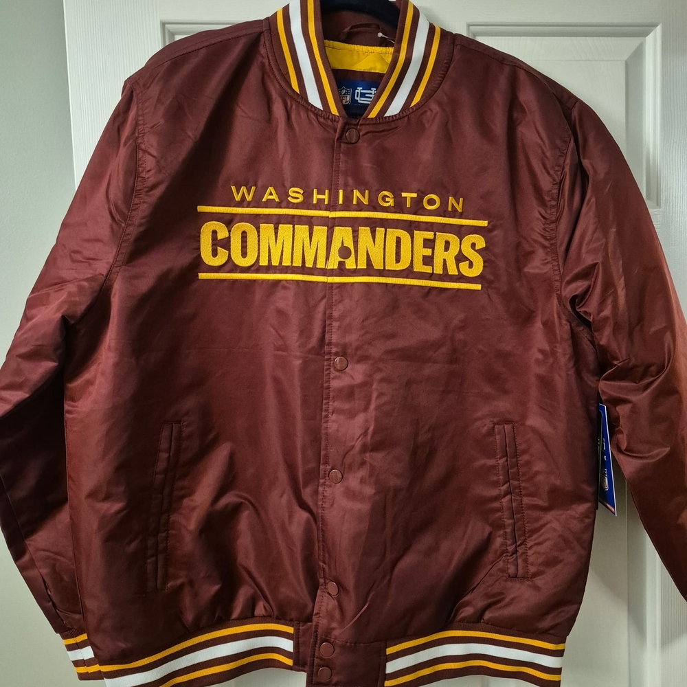 Washington Commanders Maroon Jacket